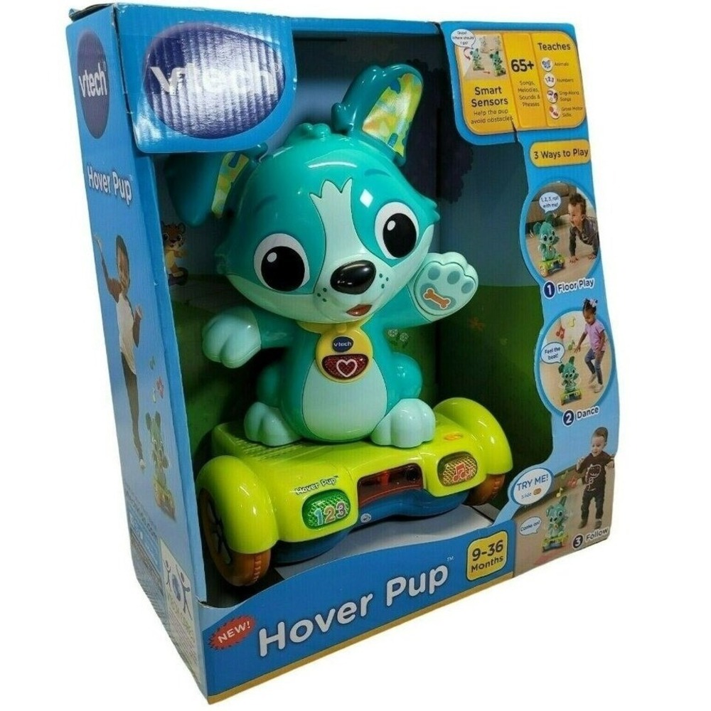 VTech Hover Pup Interactive Learning Toy Teal 9-36 Months 80-547500